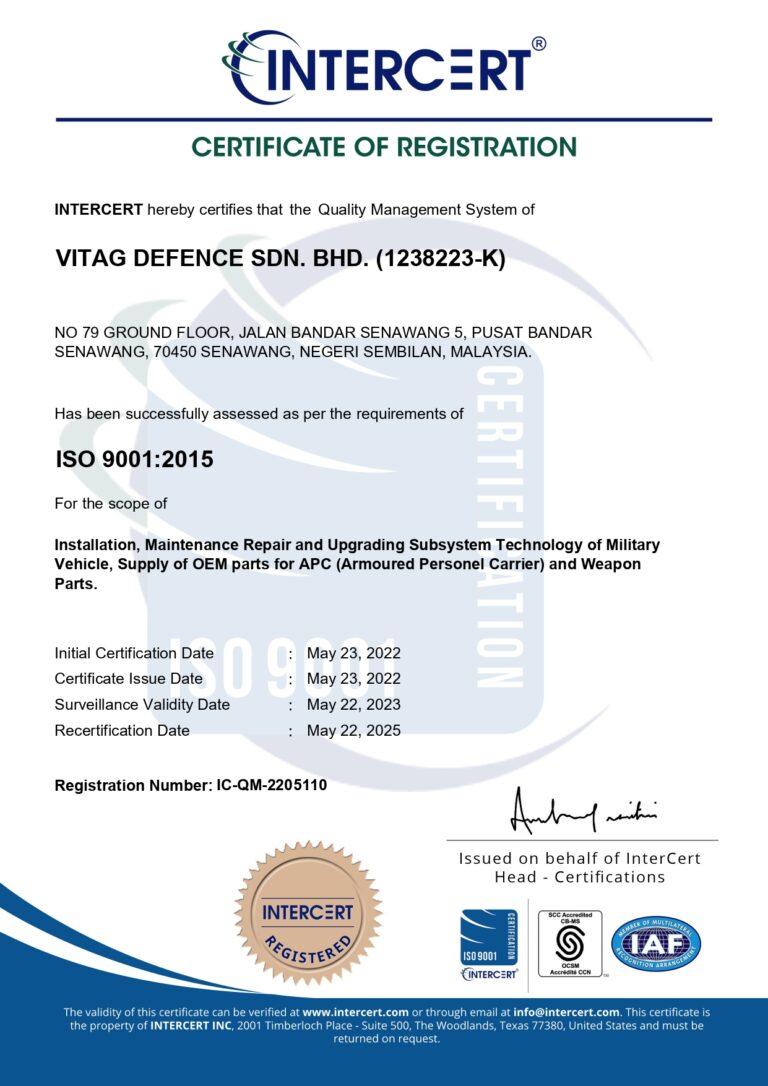 iso certificate
